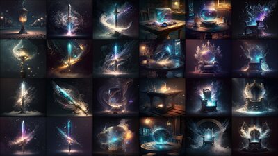 Galaxy Dust - Fantasy Things - FPS / RPG / Icon Bundle 