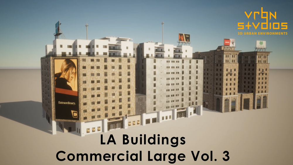 LA Buildings Commercial Large Vol. 3 