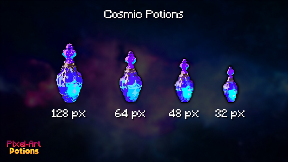 Pixel-Art Potions 