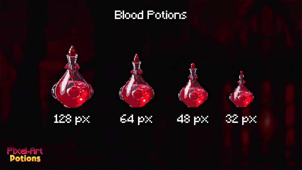 Pixel-Art Potions 