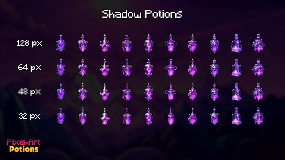 Pixel-Art Potions 