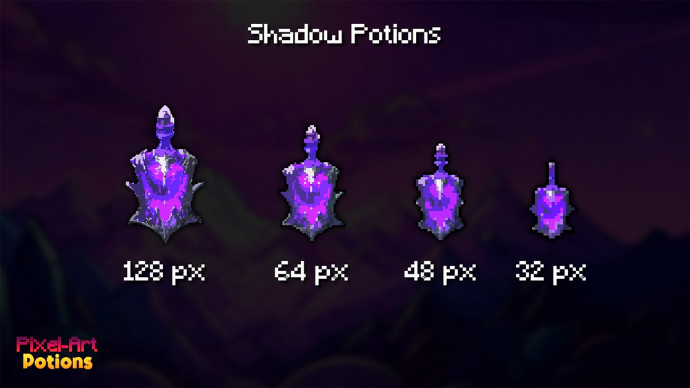 Pixel-Art Potions 