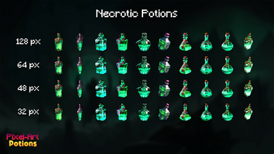 Pixel-Art Potions 