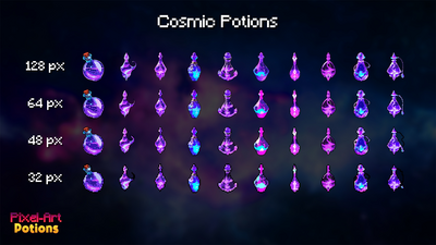 Pixel-Art Potions 