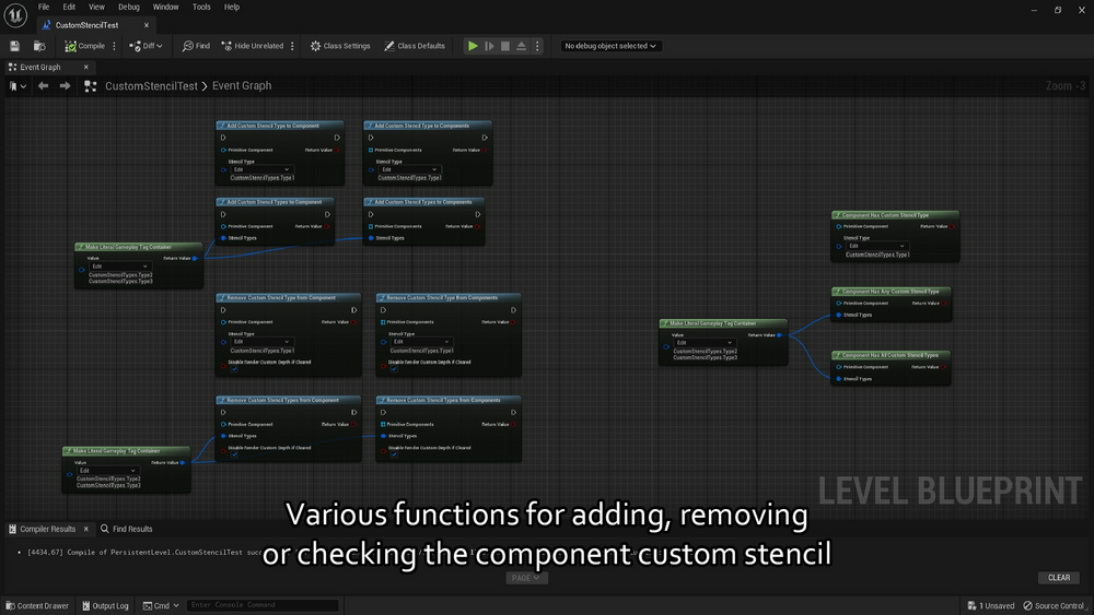 Custom Stencil State Machine 