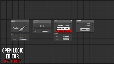 Open Logic Editor - Visual Scripting