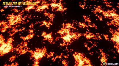 Active Lava Material Pack 