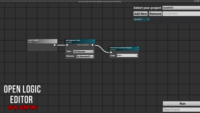 Open Logic Editor - Visual Scripting 