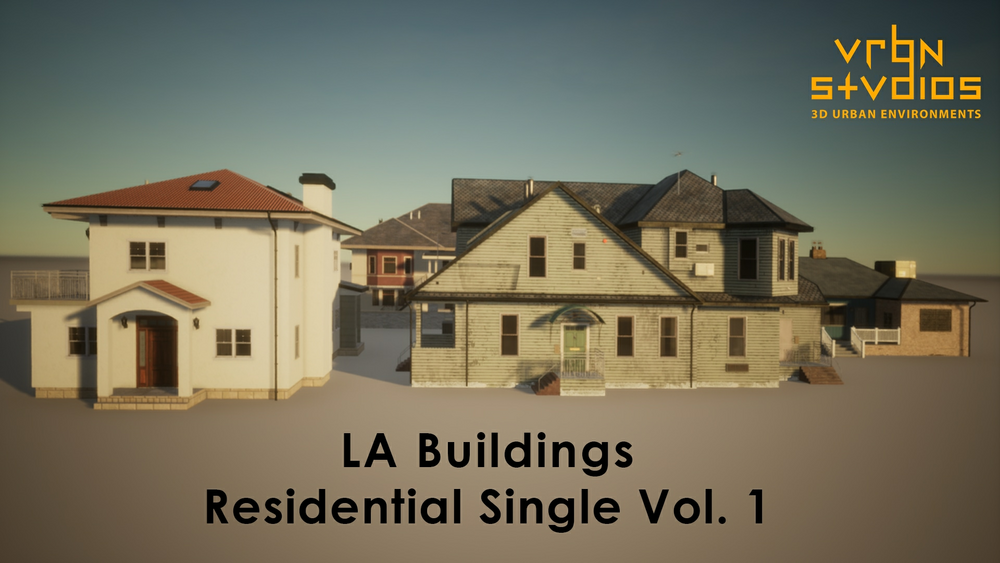 LA Buildings Residential Single Vol. 1 