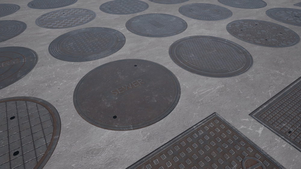 30 Sewer HQ Textures 