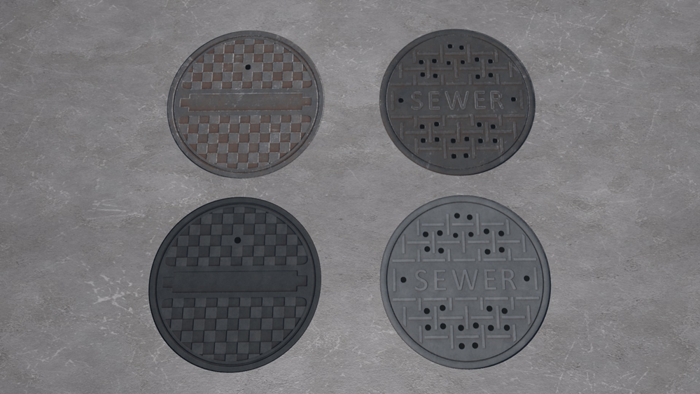 30 Sewer HQ Textures 