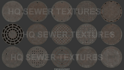 30 Sewer HQ Textures 