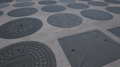 30 Sewer HQ Textures 