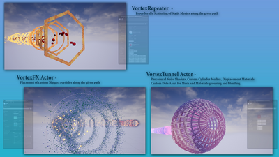 Procedural Vortex Tunnel 