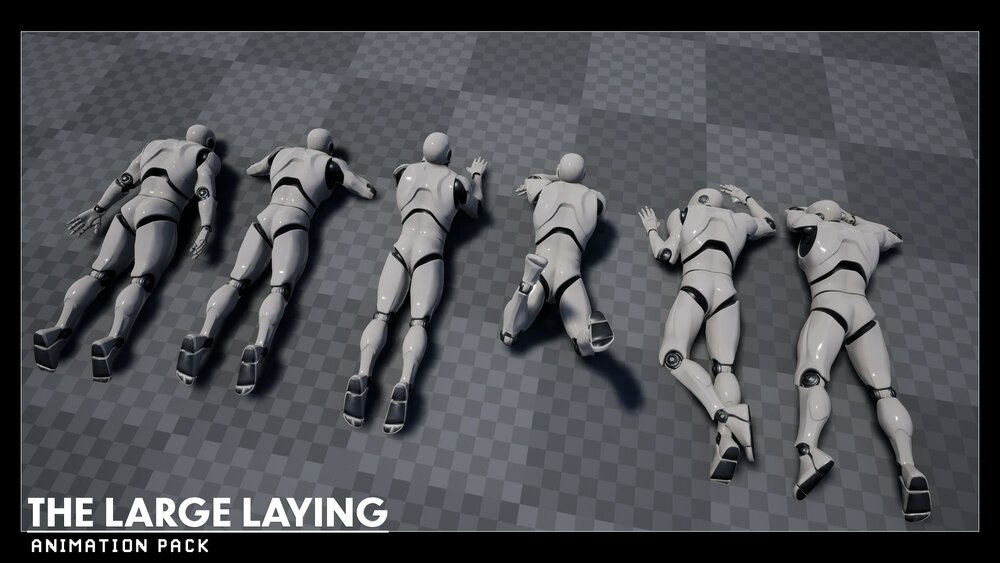 The Large Laying Animation Pack 