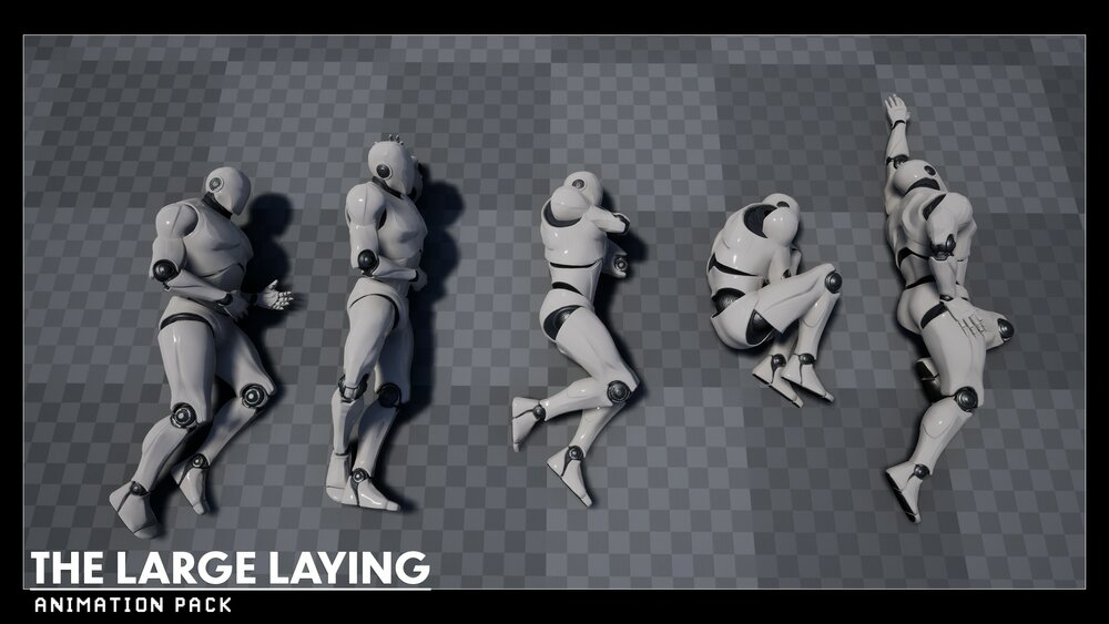 The Large Laying Animation Pack 