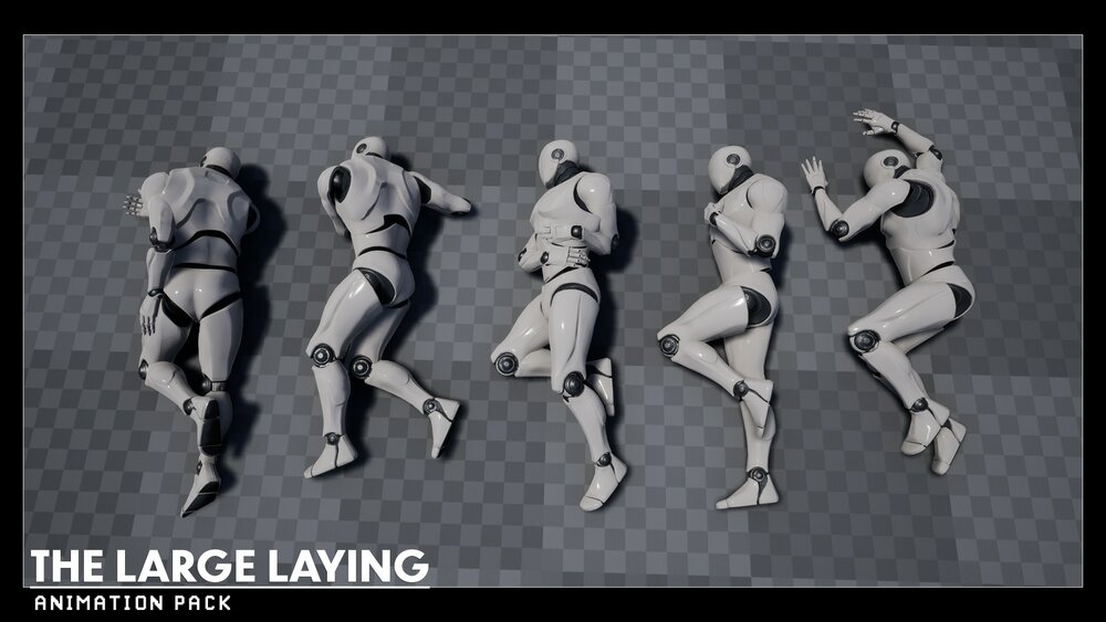 The Large Laying Animation Pack 