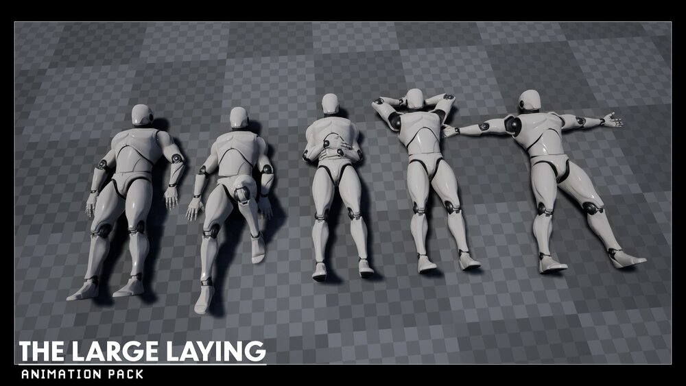 The Large Laying Animation Pack 