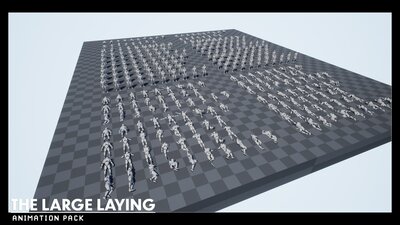 The Large Laying Animation Pack 