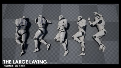 The Large Laying Animation Pack 