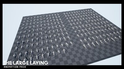 The Large Laying Animation Pack 