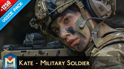 Kate - Military Soldier Voice Pack