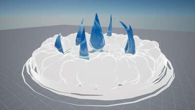 Stylized Ice Vfx Mini Pack (Niagara) 