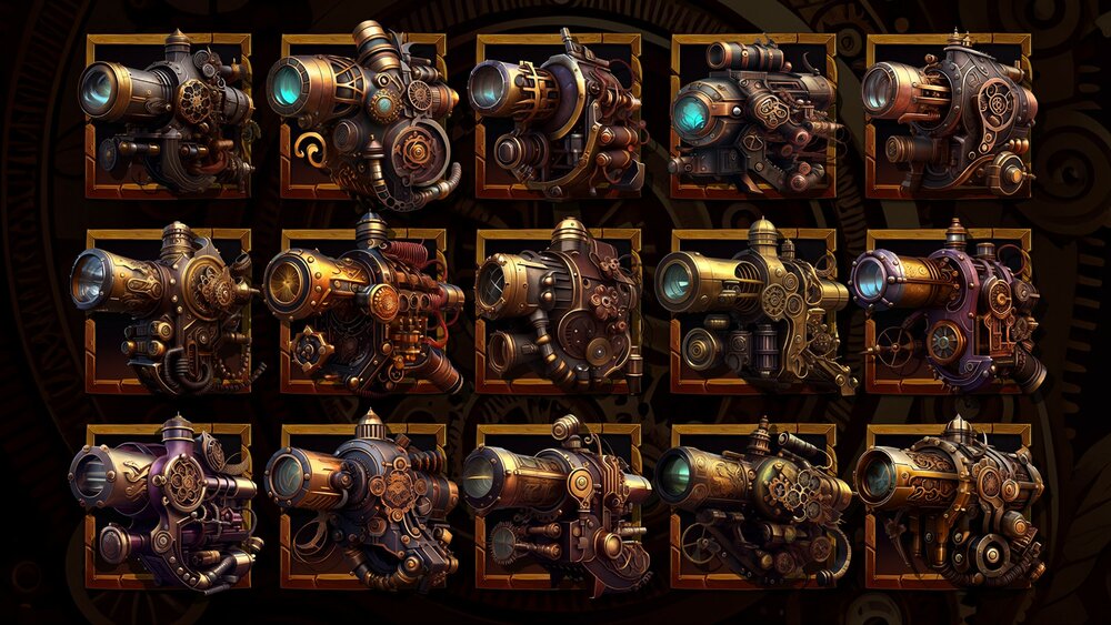 Steampunk Weapons 