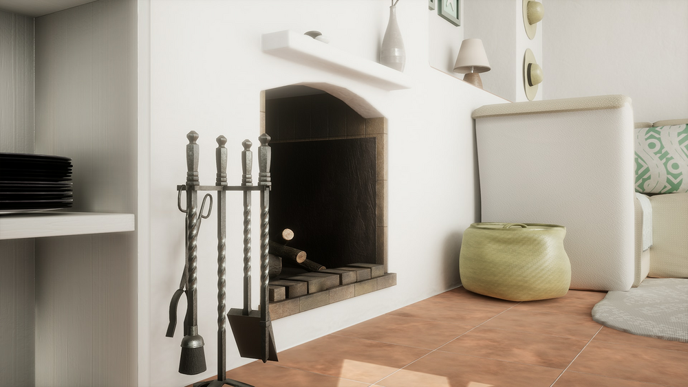 Mediterranean Rustic Interior 