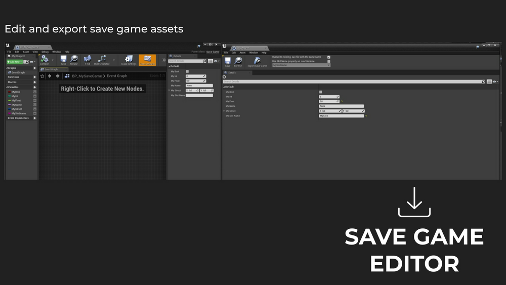 Save Game Assets Editor 