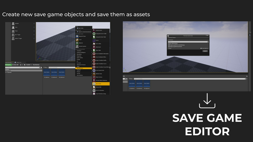 Save Game Assets Editor 