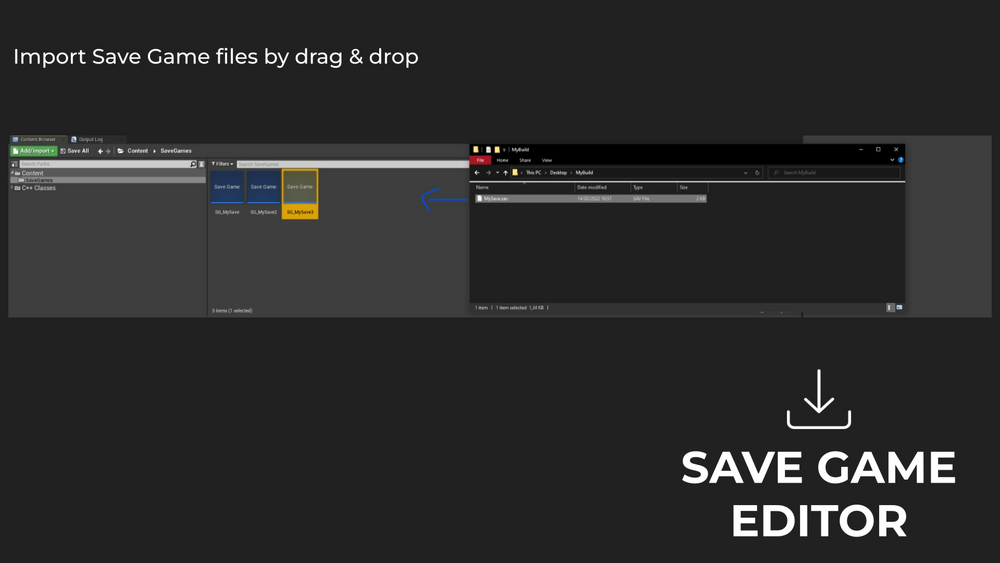 Save Game Assets Editor 