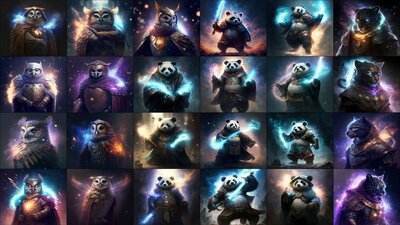 Galaxy Dust - Fantasy Animals 2 - FPS / RPG / Icon Bundle 