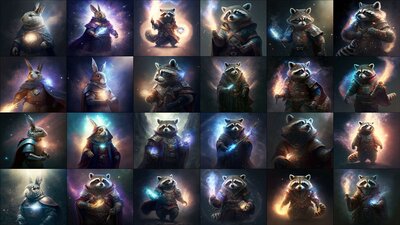 Galaxy Dust - Fantasy Animals 2 - FPS / RPG / Icon Bundle 