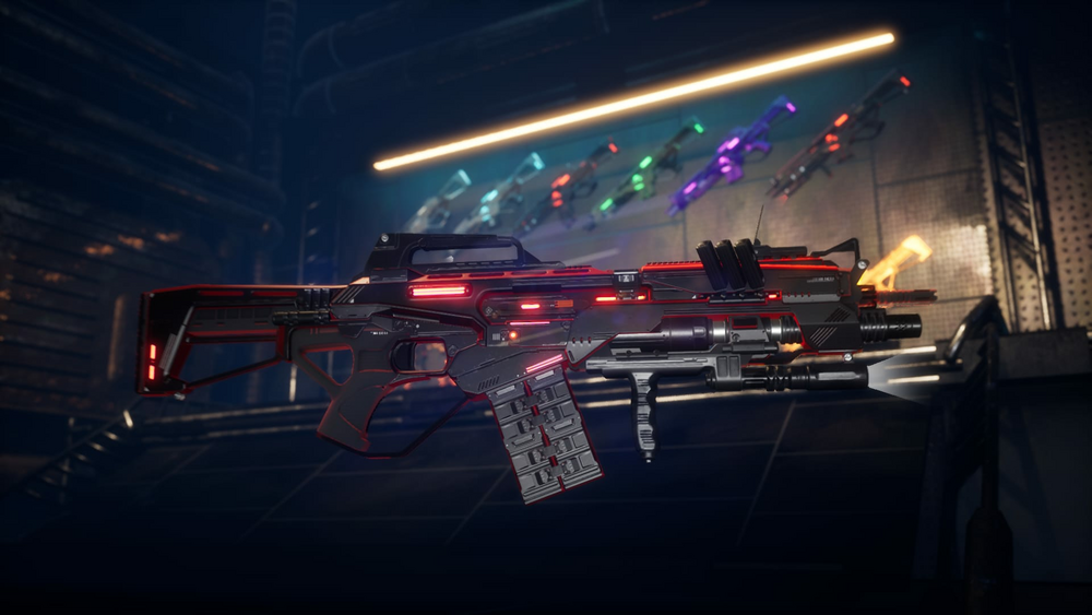 Sci-Fi Assault Rifle 