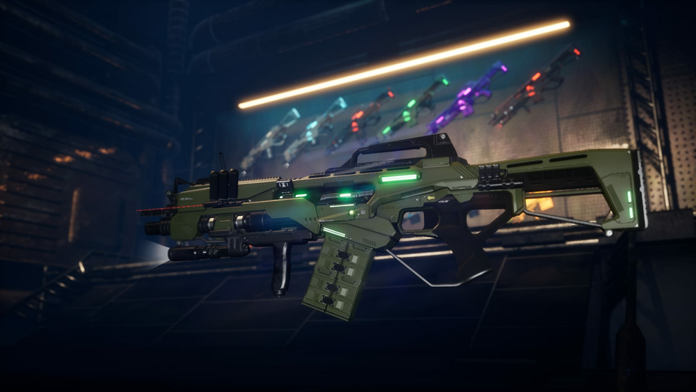 Sci-Fi Assault Rifle 