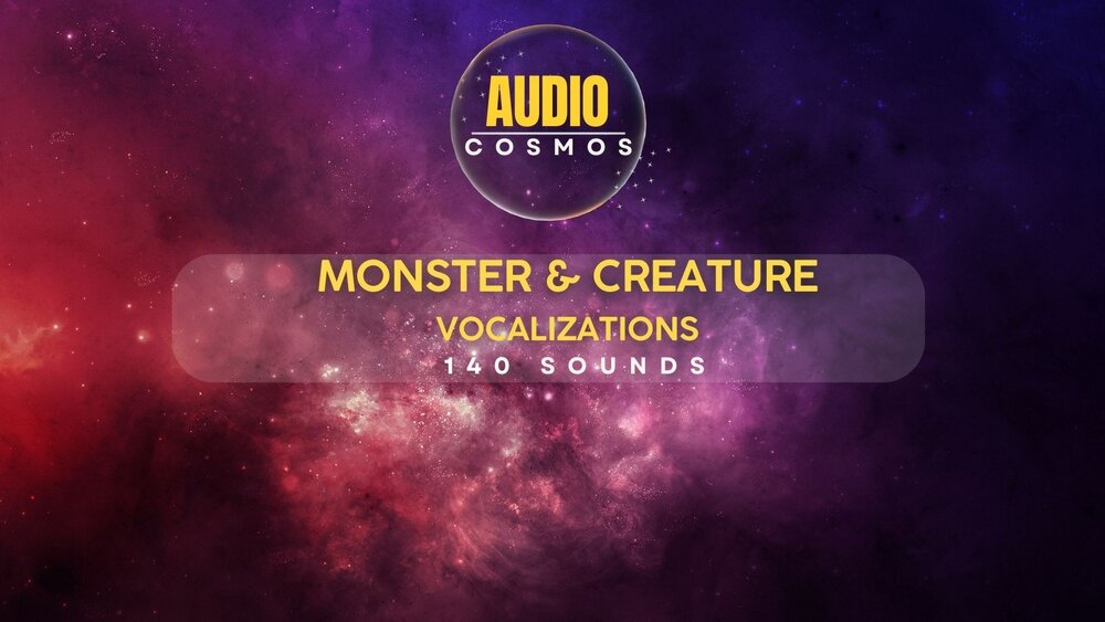 Monster & Creature Vocalizations SFX Pack 