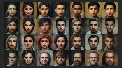 150 Avatar Portraits 