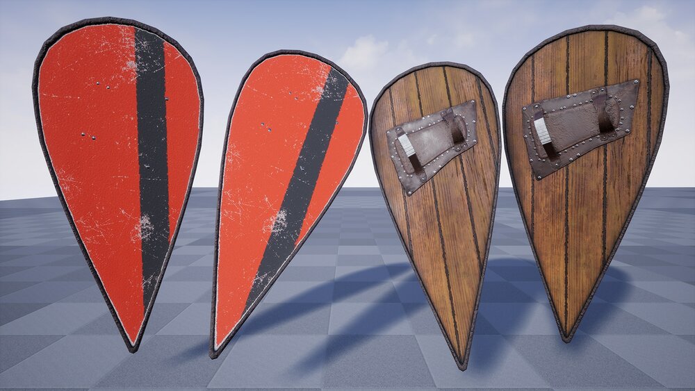 Weapons Series - Shields - Mini Pack 