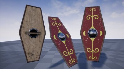 Weapons Series - Shields - Mini Pack 