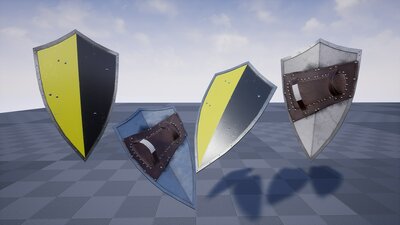 Weapons Series - Shields - Mini Pack 