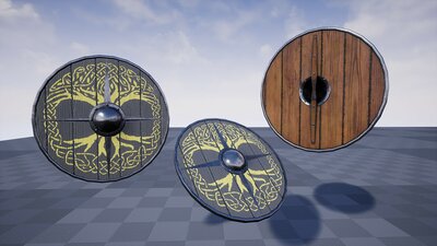 Weapons Series - Shields - Mini Pack 