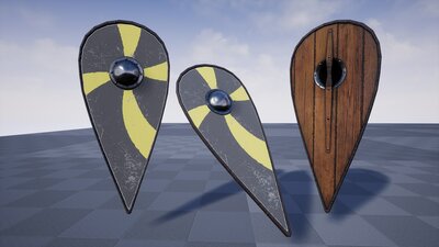 Weapons Series - Shields - Mini Pack 