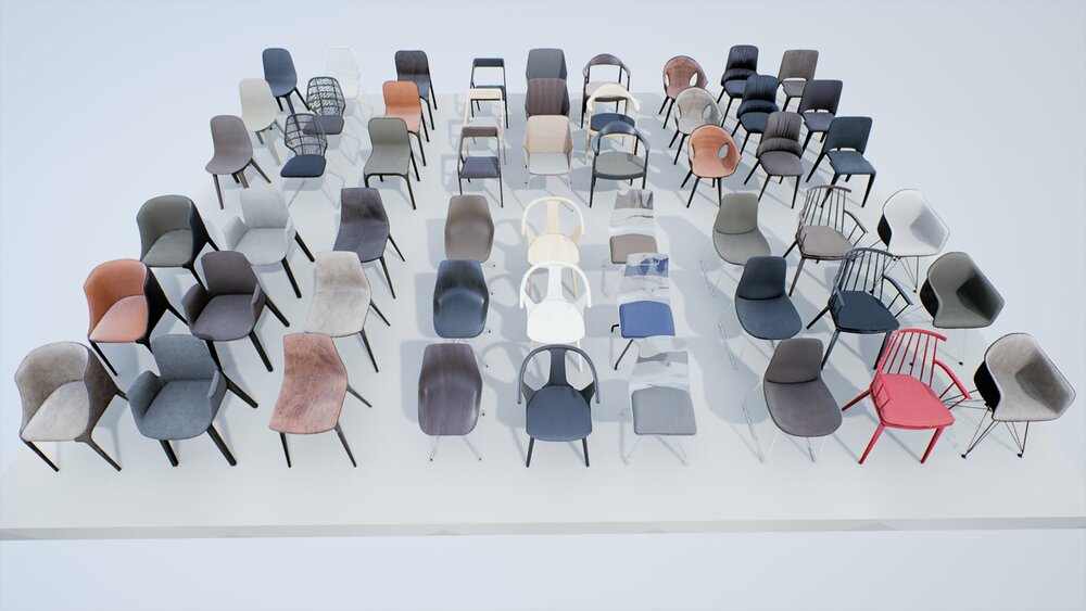 Contemporary Modern Chairs Pack 