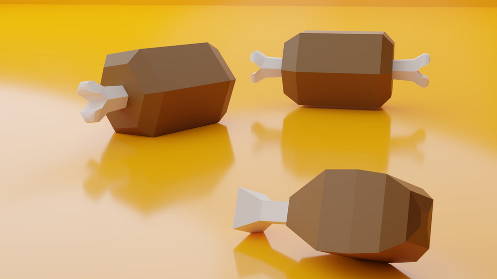 Low Poly Pickupables and Consumables Set (Poly Art Style) 