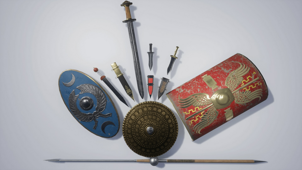 Medieval Roman Weapons 