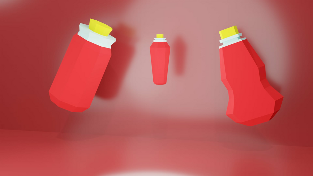 Low Poly Pickupables and Consumables Set (Poly Art Style) 