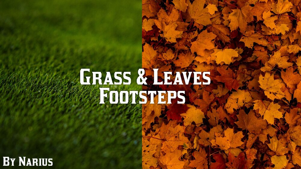 Grass & Leaves Footsteps SFX Pack 