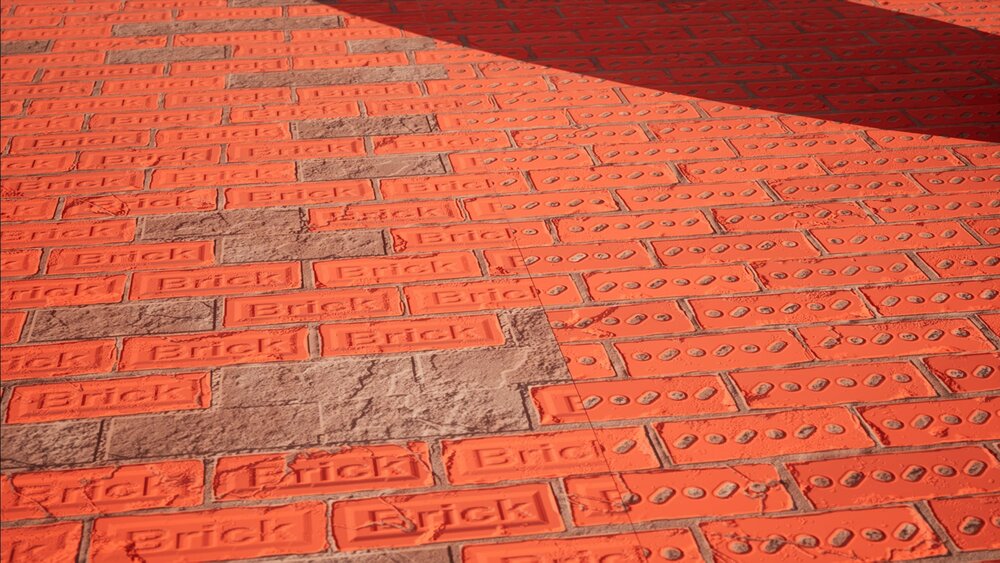 4K Realistic PBR 20 Pcs Brick Material Pack V2 