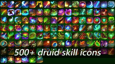 500+ druid skill icons 